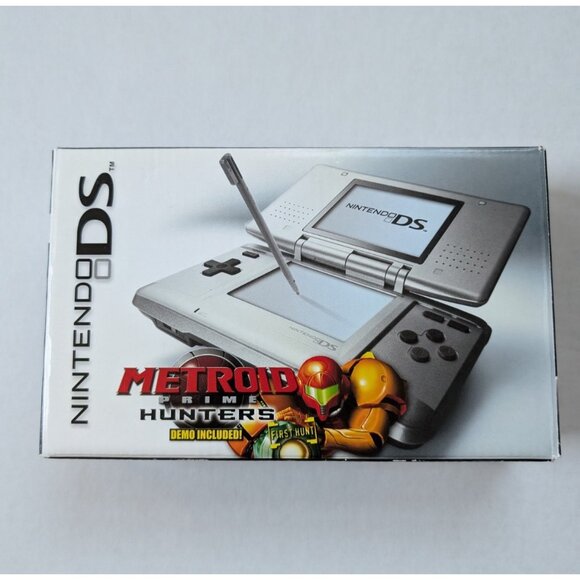 Original Nintendo DS NTR-001 Metroid Prime Hunters Demo Edition Box Tested - Picture 9 of 12